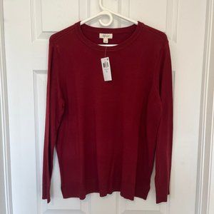 NWT Style and co large red sweater